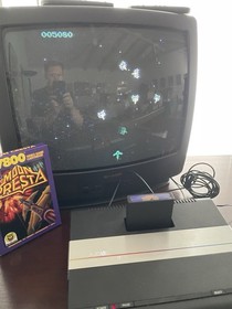 Moon Cresta Atari 7800 Video Game Complete In Box CIB Out Of Print OOP