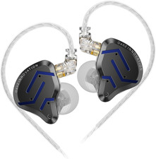KZ ZSN Pro 2 in-Ear Monitors Headphones Metal Earphones 1BA 1DD Hybrid Technolog