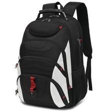 Laptop Backpack for men, 17.3 inch Laptop Bag with USB Port, Waterproof Trave...