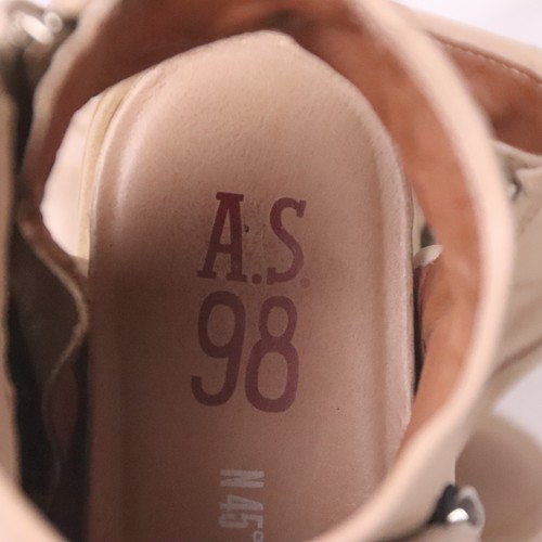 A.S.98 Airstep LAGOS Women's 41EU Tan Leather Sandals 9.5US 7UK Minor Damage - Picture 7 of 14