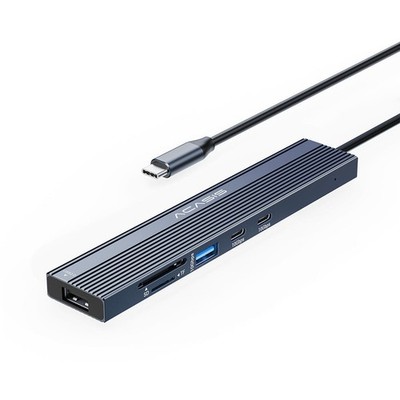 ACASIS USB-C Docking Station 10Gbps DP 4K USB-A Dual USB-C SD TF PD100W