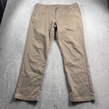5.11 Tactical Edge Chino Pants Mens 38x32 Khaki Tan Flex-Tac Cargo Utility 74481