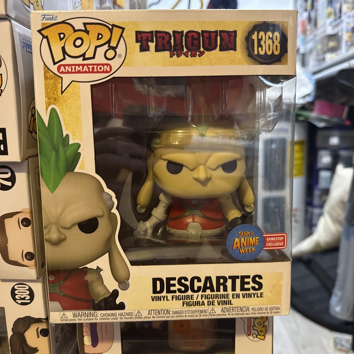Funko Pop! Vinyl Super 6 in: Trigun - Descartes - GameStop