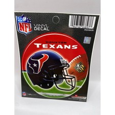 Houston Texans NFL Football Vinyl Decal Sticker Rico Industries Licensed