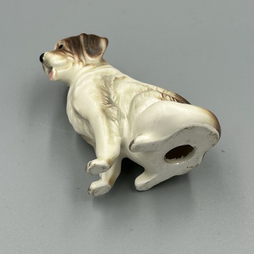 Miniature Ceramic Dog St Bernard Puppy Vintage Suitable for Dolls House - Picture 6 of 6