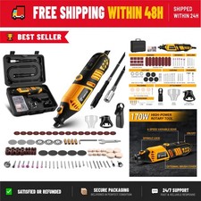 DEKOPRO Rotary Tool Kit | Electric Grinder Drill Machine Set