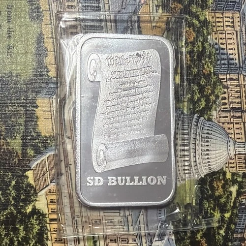 SD Bullion Preamble 1 oz. Silver Bar 🇺🇸