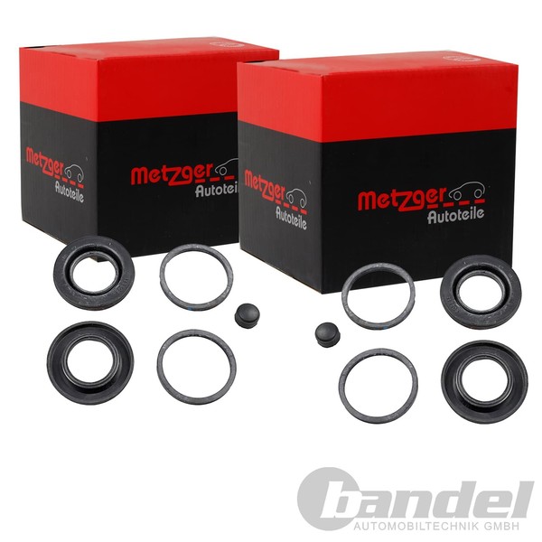 2X Metzger Reparatursatz Bremssattel Hinten Passend FüR Mercedes C-KLASSE Cabrio-image