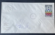 GB 1973 8c Sports Ottawa CD First Day Cover signed by David Wilkie (Olympics)