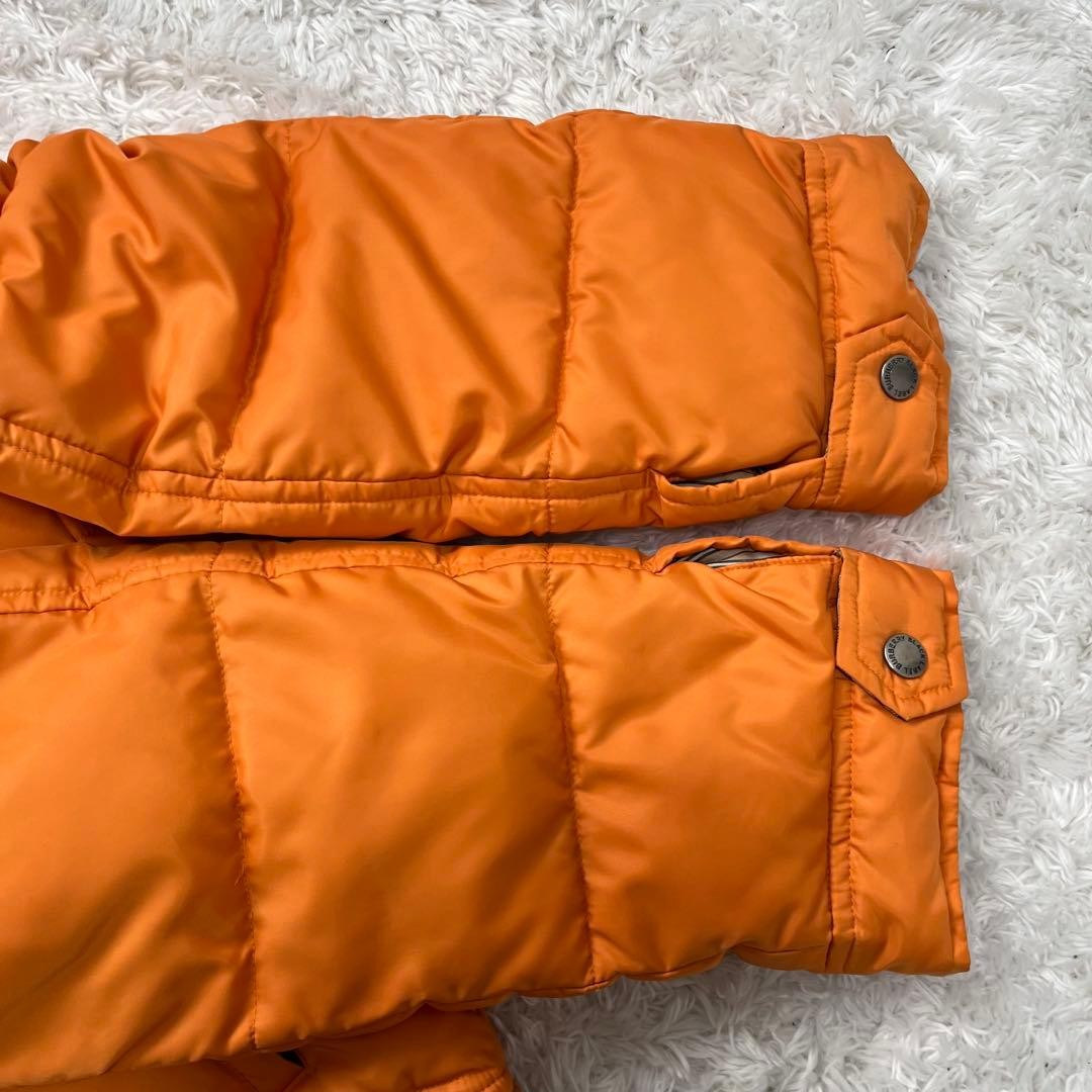 BURBERRY BLACK LABEL Down Jacket Size M Orange From Japan thumbnail 19