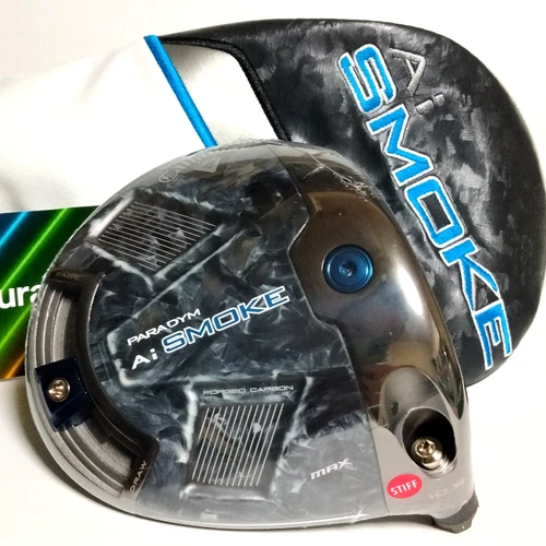Callaway PARADYM Ai SMOKE MAX 10.5° Driver Head RH w/Headcover New