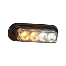 Buyers Products 8891132, 5 Inch Mini LED Strobe Light, 4 LED, Work Amber/Clear