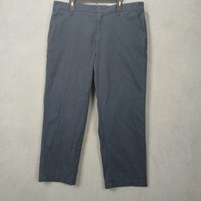 Red Kap Dura Work Industrial Pants Mens 40x30 Gray Cotton Mid Rise Straight Leg