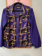 Mureli Womens Vintage Convertible Wind Breaker Size Large Made In USA