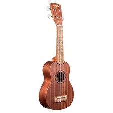 Kala Satin Mahogany Soprano Ukulele KA-15S-BLK