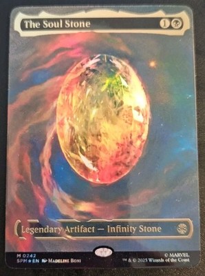 The Soul Stone (Foil) Marvel's Spider-Man Foil 242 Playtest Card