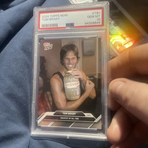 2024 Topps Now Tom Brady Psa 10