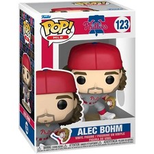 Funko POP! Alec Bohm MLB Philadelphia Phillies Figure 123 + Protector