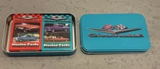 Vintage 1999 Chevrolet Tin with Sealed Playing Cards - Limited Edition/Numbered