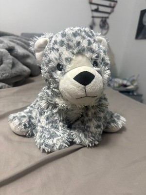 Warmies Plush Microwavable Stuffed Animal - Gray Spotted Leopard