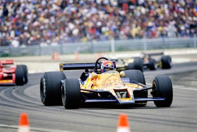 Jan Lammers Shadow DN9 Ford French GP at Dijon Prenois Sunday July- Old Photo