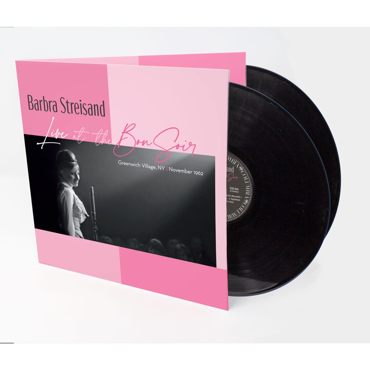 Vinyle Barbra Streisand Live at the Bon Soir pour une soirée jazz rétro à la maison