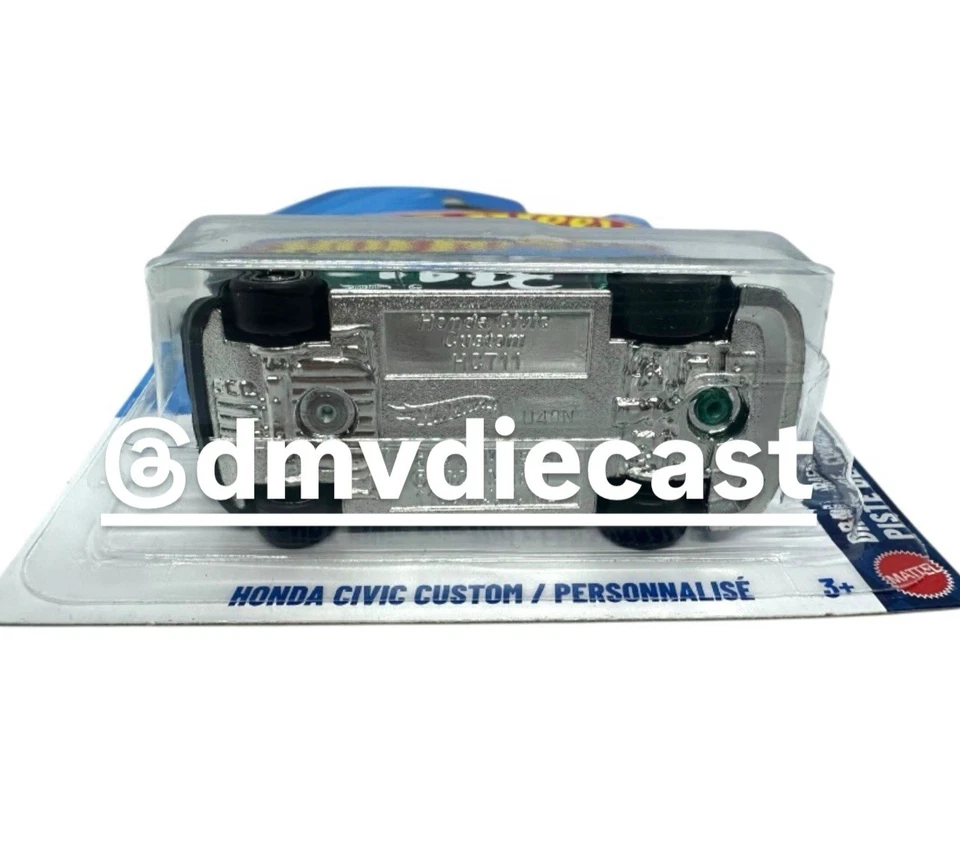 Hot Wheels New Super Treasure Hunt Honda Drag Civic Custom International Card - Image 4 of 4