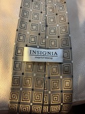 Krawat męski Insignia By Martin Wong 100% jedwab B10