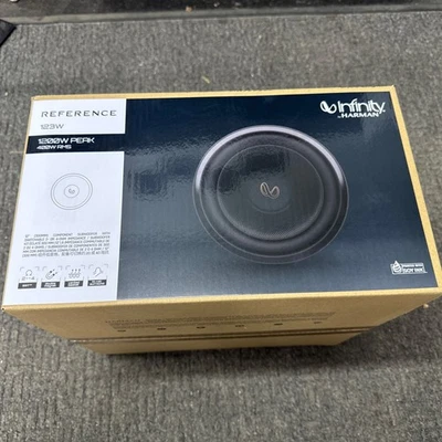 Infinity Reference 123W 12" Single 2/4-ohm Car Subwoofer 400w RMS Brand New