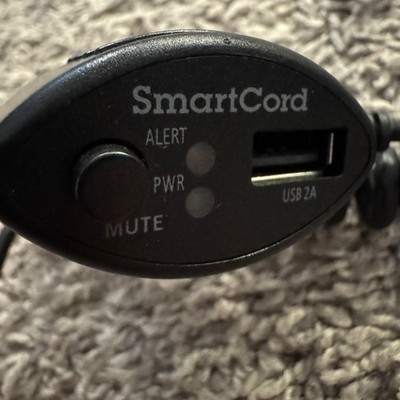 Official Escort SmartCord USB 2A Combo Radar Detector Power Cord Charger Mute
