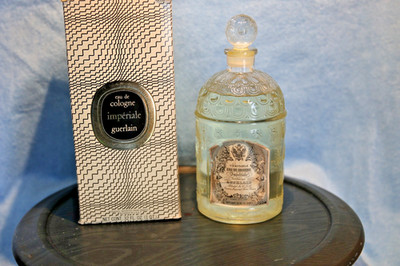 Vintage Guerlain Imperial Eau de Cologne Bottle 32 fl oz NIB !!!