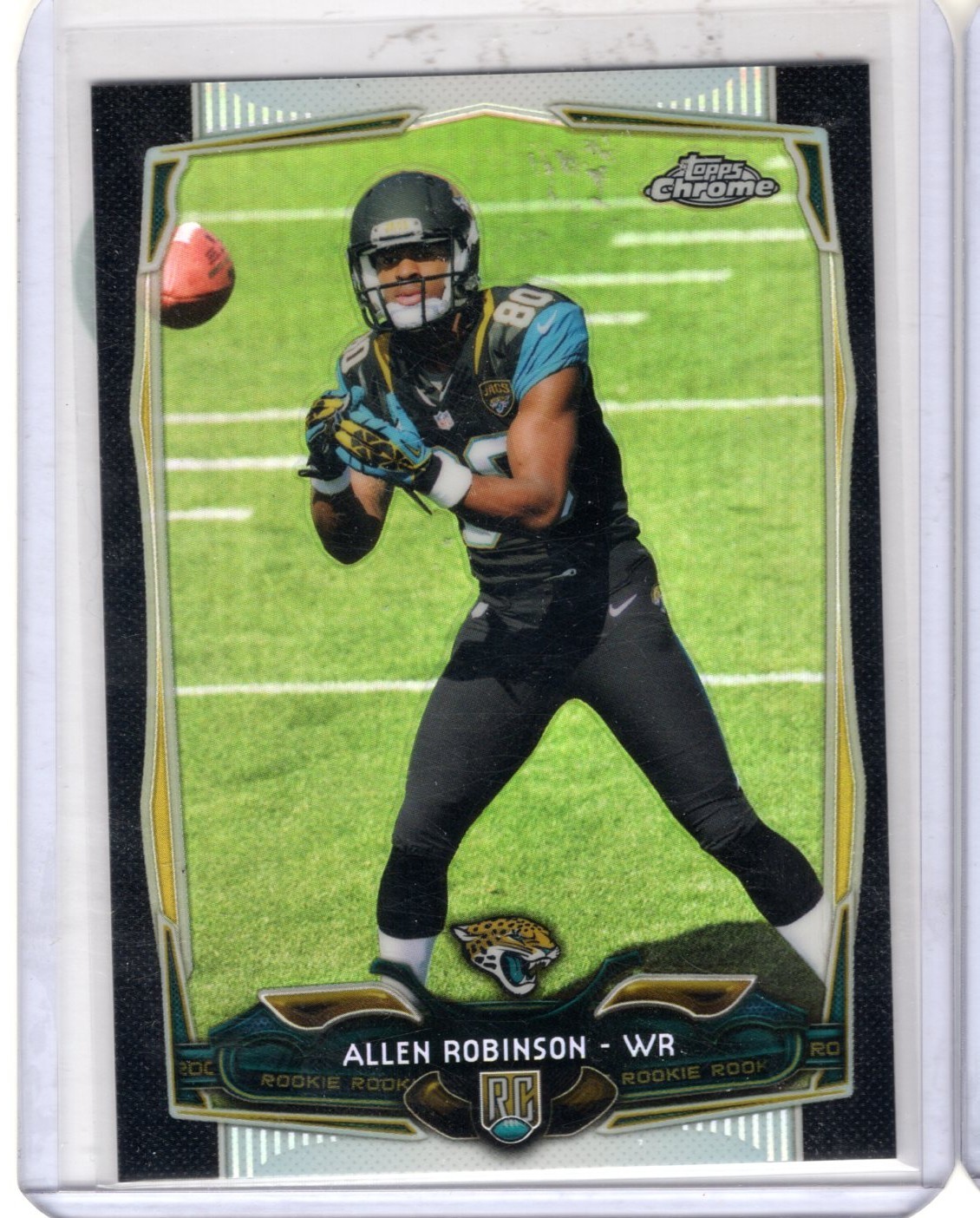 2014 Topps Chrome #172 Allen Robinson Black Refractor RC /299 Jags