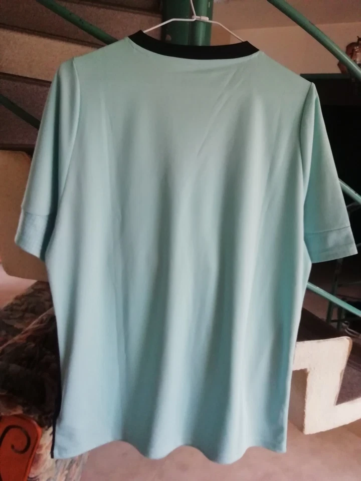 Maillot Football Entraînement Bleu Clair Taille L Marque Puma Homme Neuf - Photo 2/3