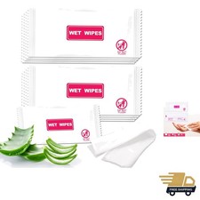 Unscented Disposable Cleansing Wipes - 500 Count for Hands and Face Hygiene