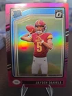 2024 Panini Donruss Optic - Rated Rookie Jayden Daniels #248 Pink Prizm (RC)