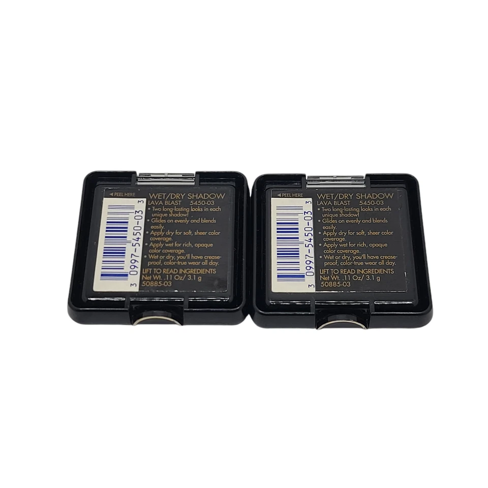 2 Pack Revlon Wet/Dry Eyeshadow Duo ~ Lava Blast 0.11 oz - Image 3 of 4