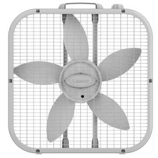 Lasko 21-3/4 pulgadas H X 20 pulgadas Ventilador de caja D 3 velocidades