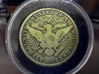 1909 P 50c Fifty Cents Barber 90% Silver Half Dollar F/VF Nice Example!!