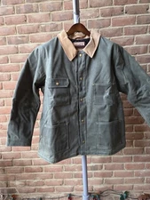 NEW Heat Straps - The Chief Coat Olive, 2XL, Cord Collar, Quilted Fleece Lining