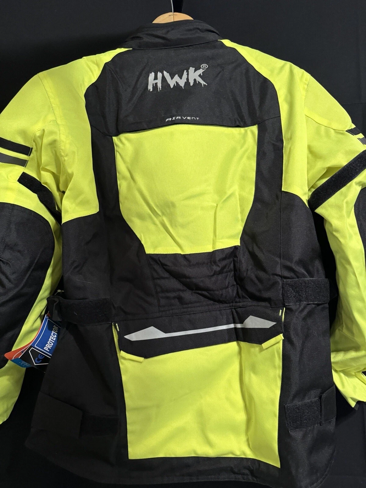 HWK Adventure/Touring Motorcycle Jacket Men, Medium, Waterproof, Heavy-Duty image 10