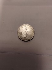 Pièce de 5 centimes, 2000, Equateur, Juan Montalvo + 10 cartes sport en parfait état aléatoire.