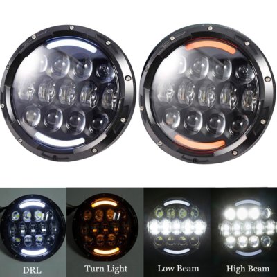 for Harley-Davidson Blackline 2011-2013  7'' LED headlight headlamp  DRL 