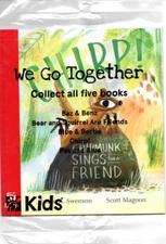 Chik-fil-A Kids Toy We Go Together Book Chirp Chipmunk Sings For A Friend 2023
