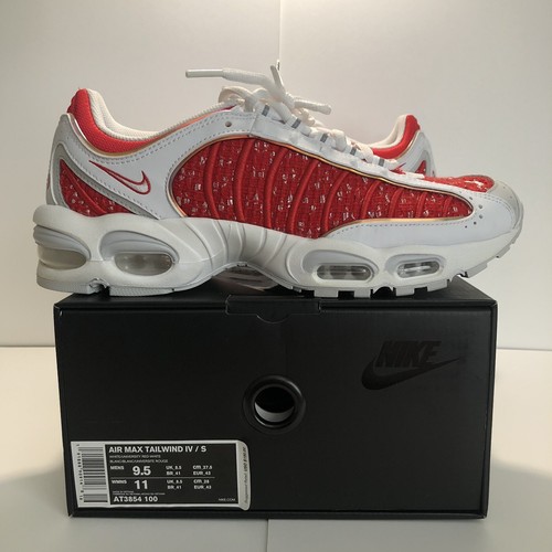 nike air max tailwind 4 supreme white