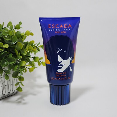Escada Sunset Heat Shower Gel For Men 5 fl oz Sealed