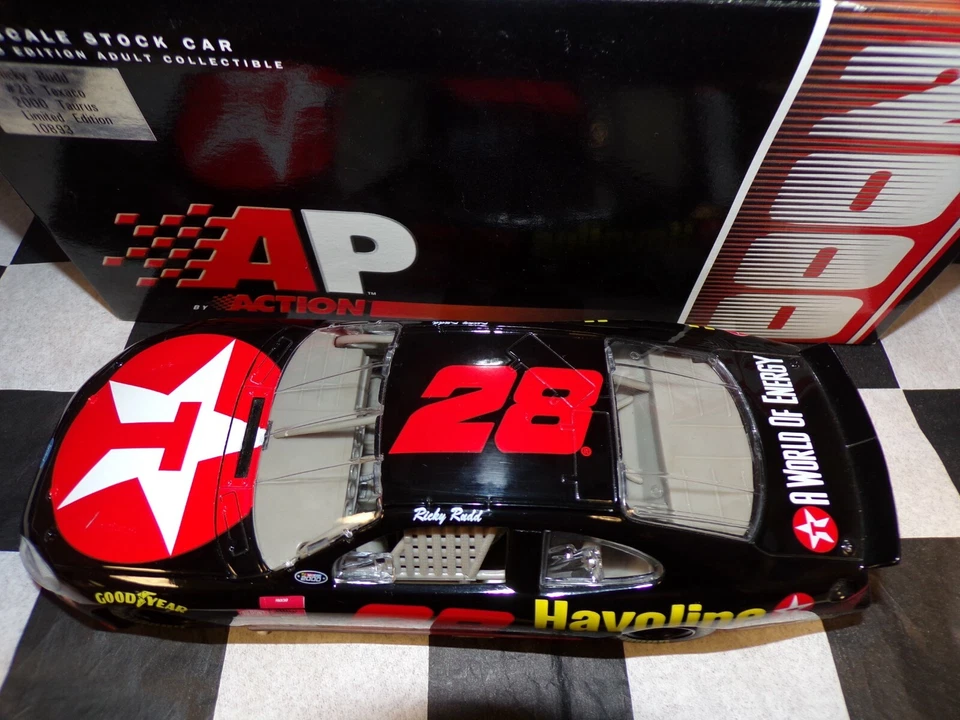 Ricky Rudd #28 TEXACO 2000 Ford Taurus 1:24 Scala Action NASCAR 10893 - Immagine 2 di 4