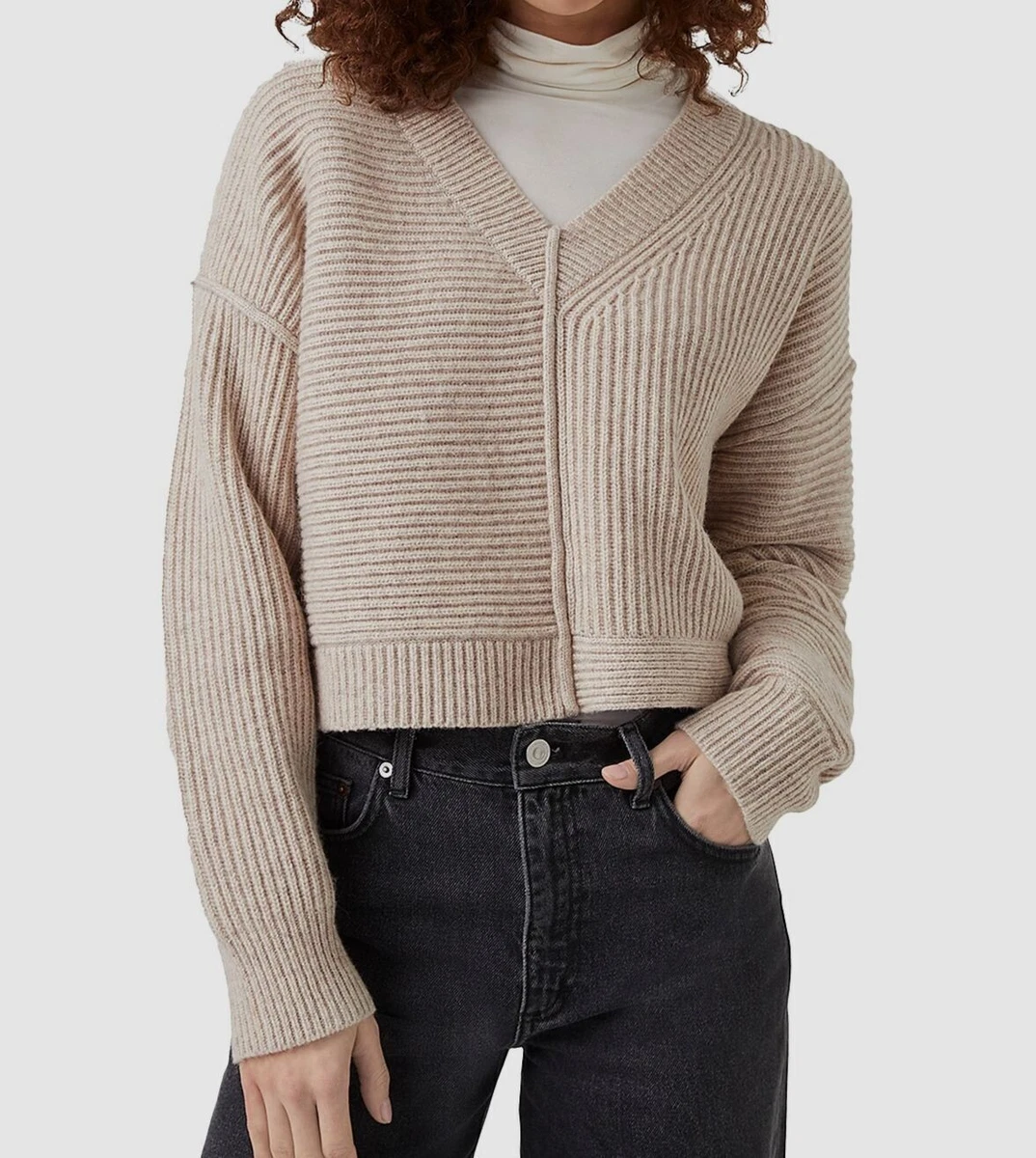 French connection v neck cheap sweater