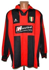 MAGLIA MAGLIA CALCIO VIRTUS LANCIANO 1924 ITALIA 1999/2000 AOESSE MANICA LUNGA