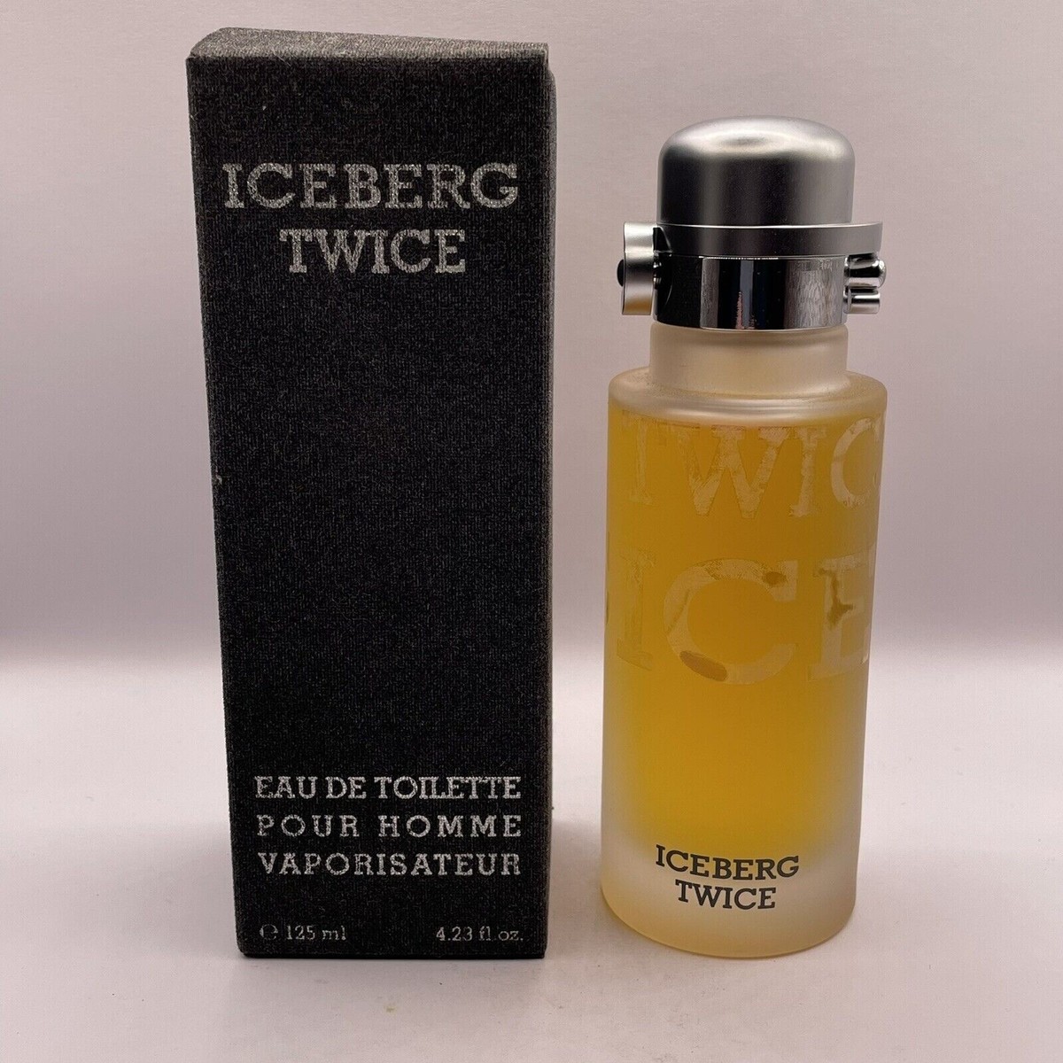 TWICE Pour Homme By ICEBERG Eau De Toilette Spray 125 ml FL