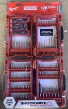 NEW Milwaukee 48-32-4490 Shockwave Impact Duty Drill & Driver Bit Set Bundle